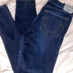 True religion blue jeans